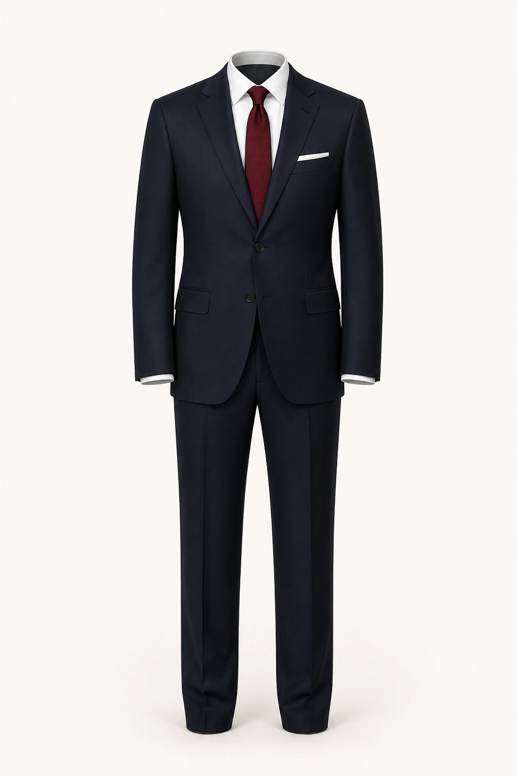 Midnight Blue Twill — the house suit